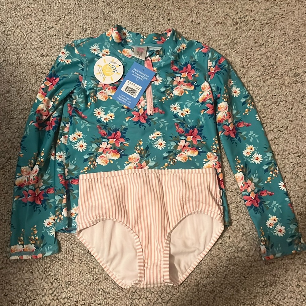RuffleButts new two piece swimsuit